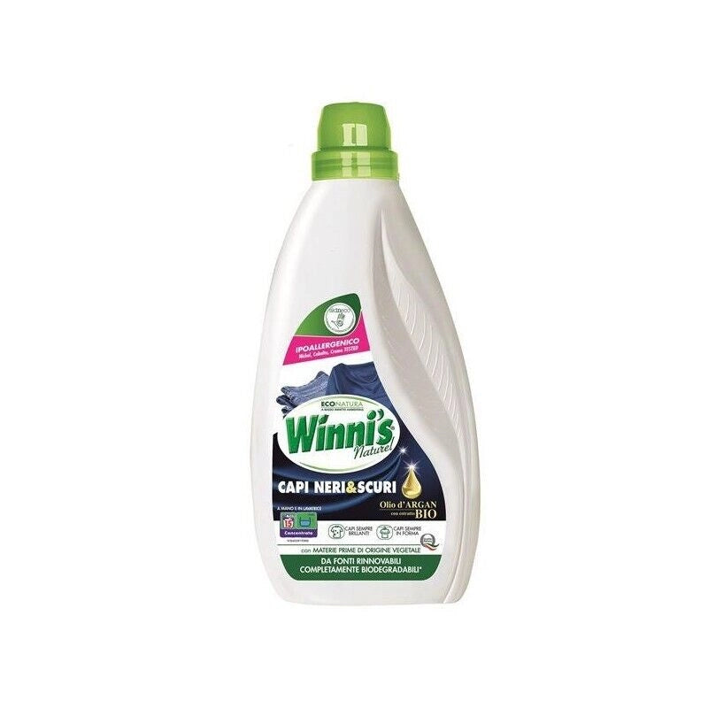 WINNI'S LAVATRICE 750 ML 15 LAVAGGI PER CAPI NERI E SCURI