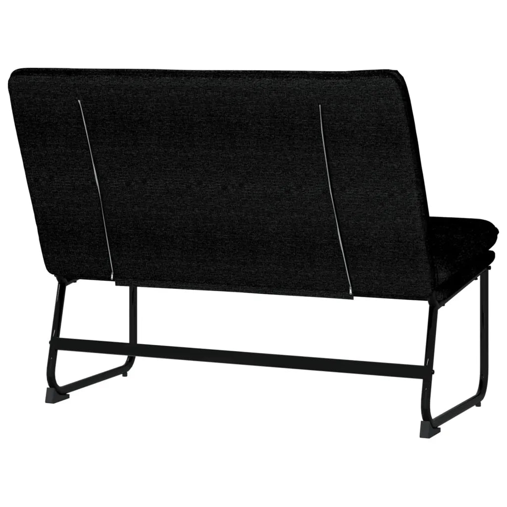 Panca Nera 100x75x76 cm in Tessuto 351323