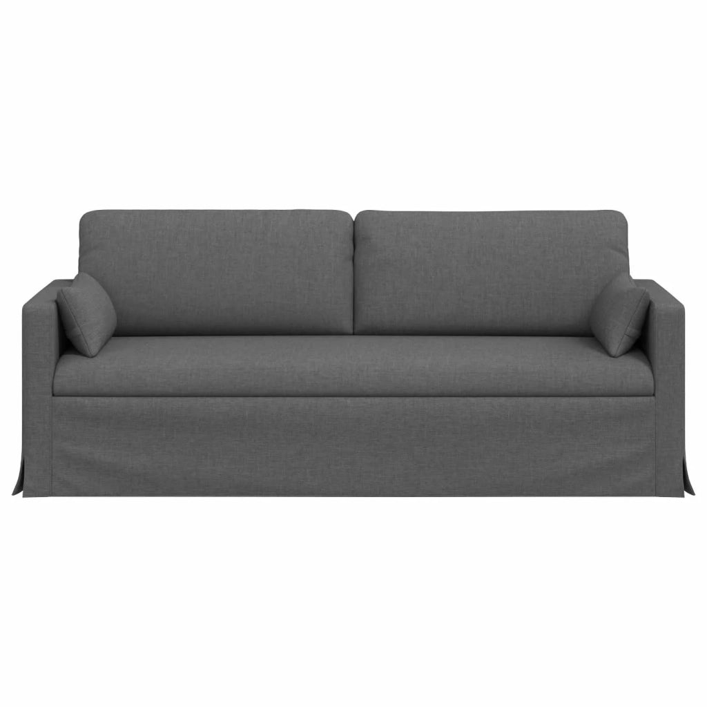Divano Grigio scuro 198 x 78 x 80 cm Tessuto 42024370