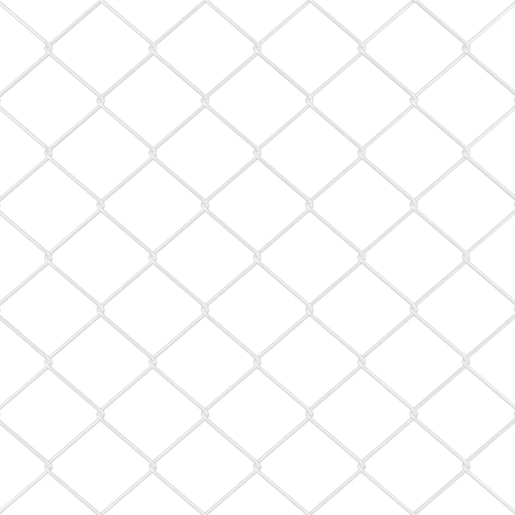 Palo della recinzione | Pannello per recinzione Argento 25 x 0,6 m (maglie 40 x 40 mm)