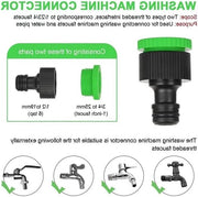 Estensibile tubo da giardino 125FT - 3 volte flessibile - 8 funzioni valvola di estremità - 1/2" e 3/4" connettori