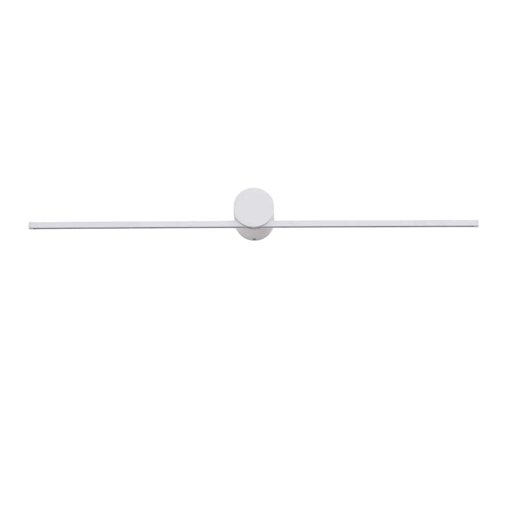 Applique Modern Slim L bianca LED 8W IP44 Light Prestige