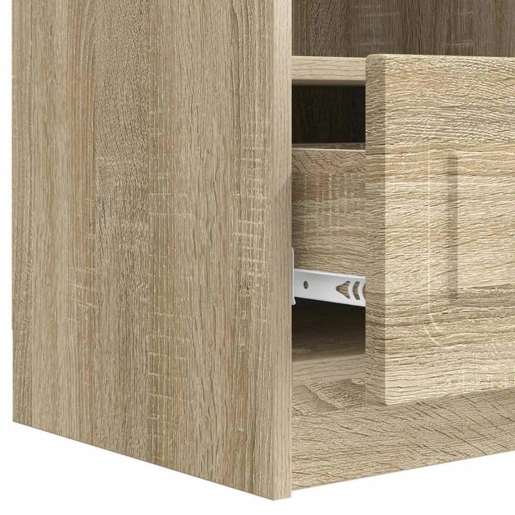 Mobile TV-Credenza per TV Rovere Sonoma 102 x 34,5 x 47 cm Legno ingegnerizzato 667243
