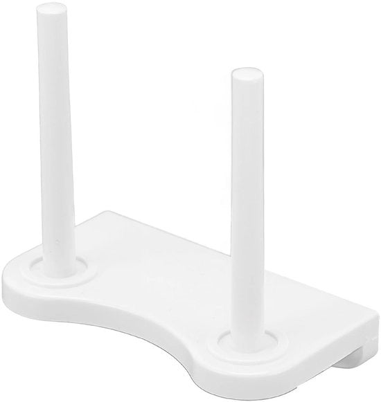 Supporto per spola per macchina da cucire in plastica - doppia colonna - riduce attrito della spola - compatibile con 811 - dimensioni 6 x 3,5 x 7,5 cm - standard macchina da cucire