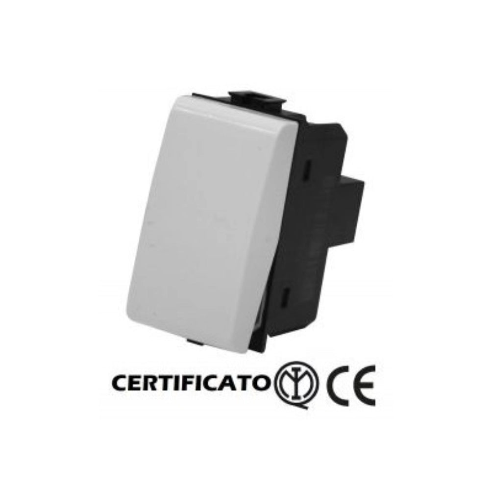 Kit biesse interruttore 16ax illuminabile compatibile bticino matix