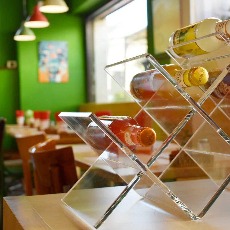 Cantinetta in plexiglass 8 Bottiglie