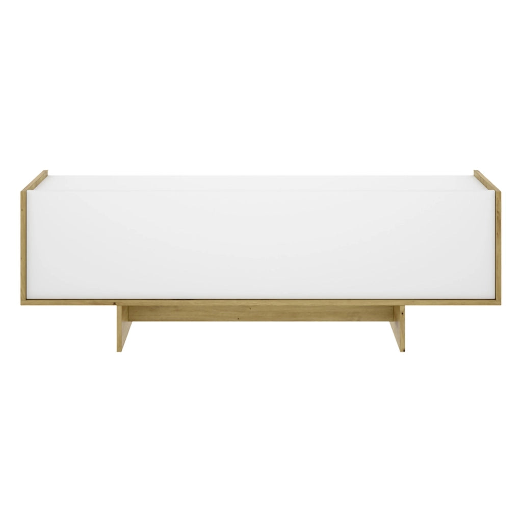 Ardmore, Mobile Porta tv 3 Ripiani, 30x150x50h cm Bianco