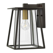Applique esterno Walker bronzo ottone antico E27 60W