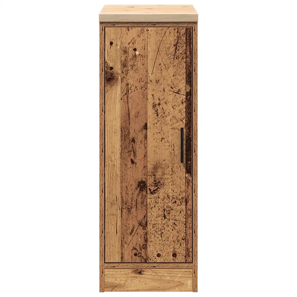 Armadietto per Garage in Legno Vecchio 30x51x85 cm 860560