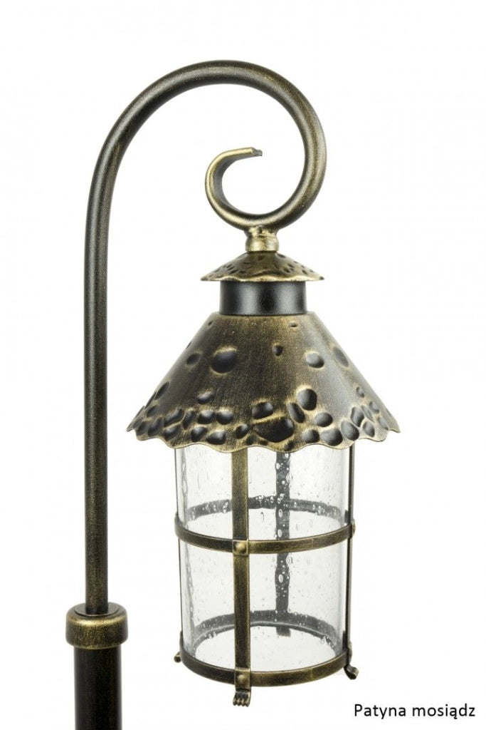Lampione da esterno retro Toledo 86cm E27 nero IP23