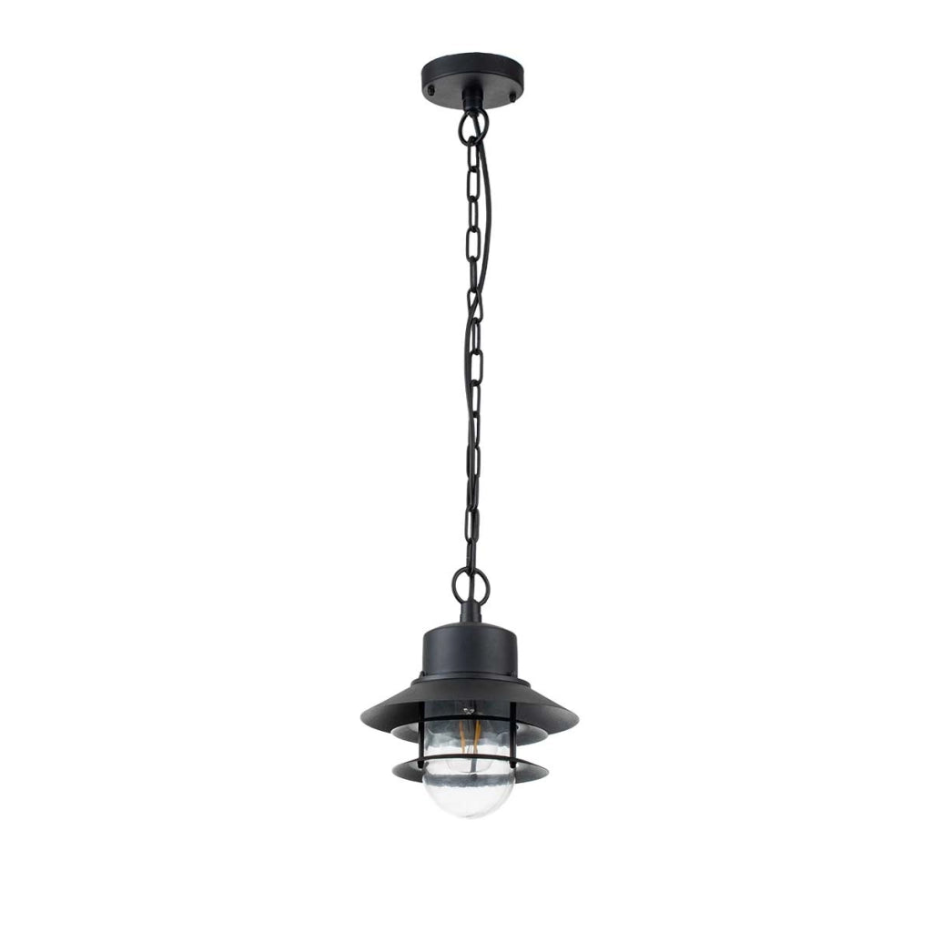 Lampada a sospensione esterna industriale E27 60W Copenhagen
