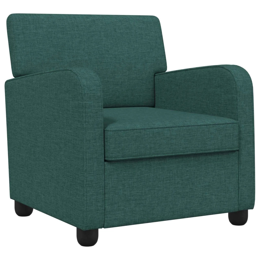 Poltrona Verde Scuro Tessuto 42043398