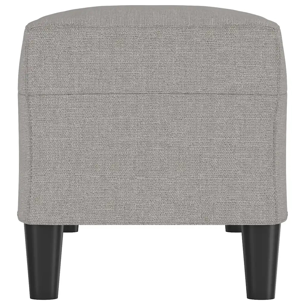 Panca Grigio chiaro 100x35x41 cm in Tessuto 349407