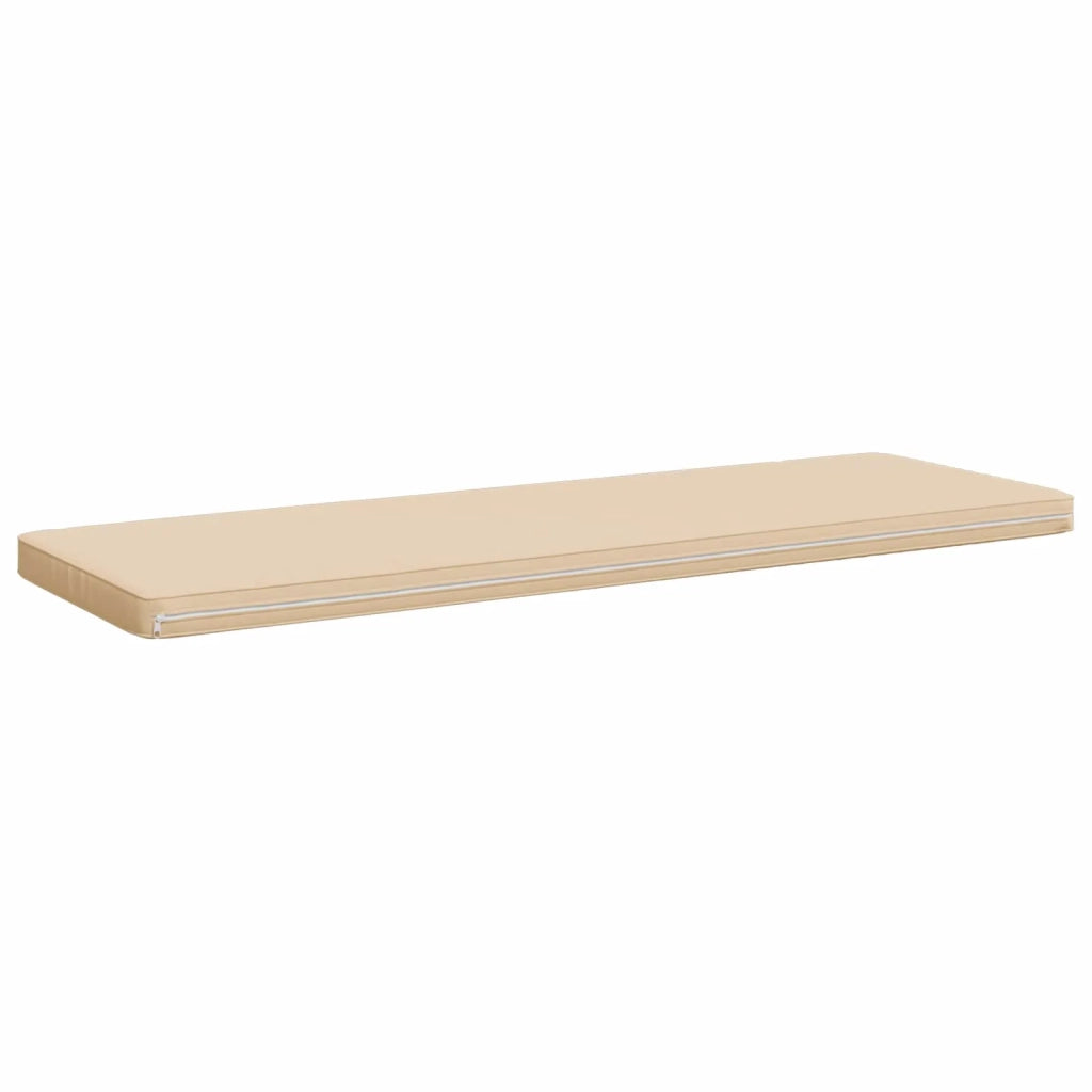 Cuscino per Panchina a 1 Pezzo VUGHT 100% Poliestere Crema 952002