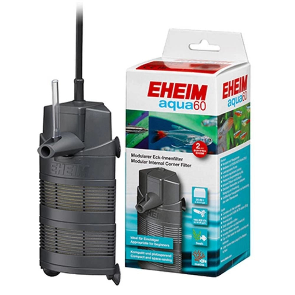 Eheim Aqua - filtro interno angolare per acquari Modello: 60