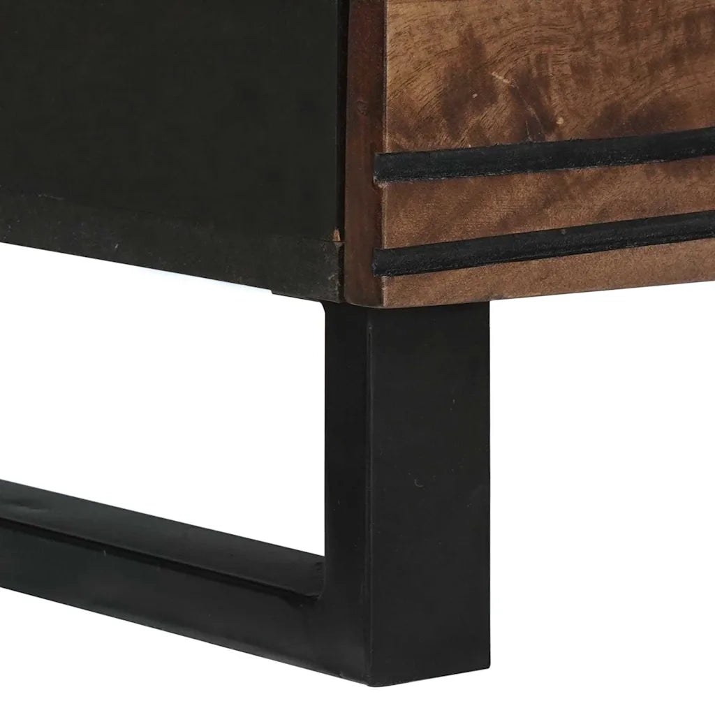 Credenza Marrone 60 x 33.5 x 75 cm Legno massello di mango 4018011