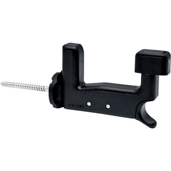 FERMAIMPOSTE IN PLASTICA GRILLO NERO 150 MM- 25,0 pz