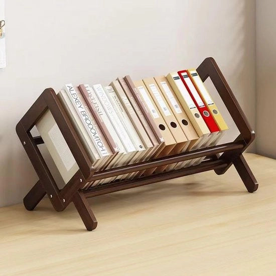 Cassa libri in bambù - Sostenibile e spaziosa - 1 pezzo