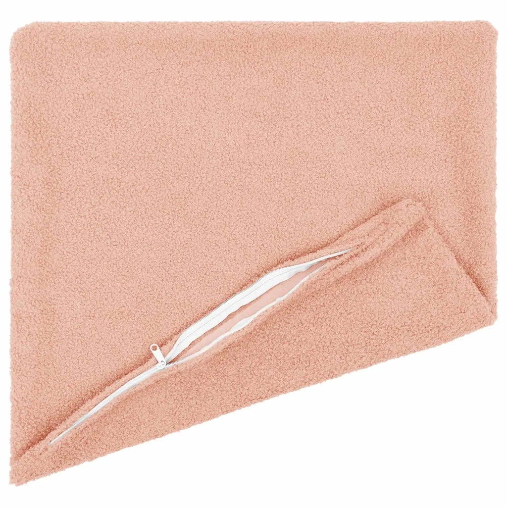 Federa 6 pcs HEERLEN Rosa 45 x 45 cm Bouclé 910430