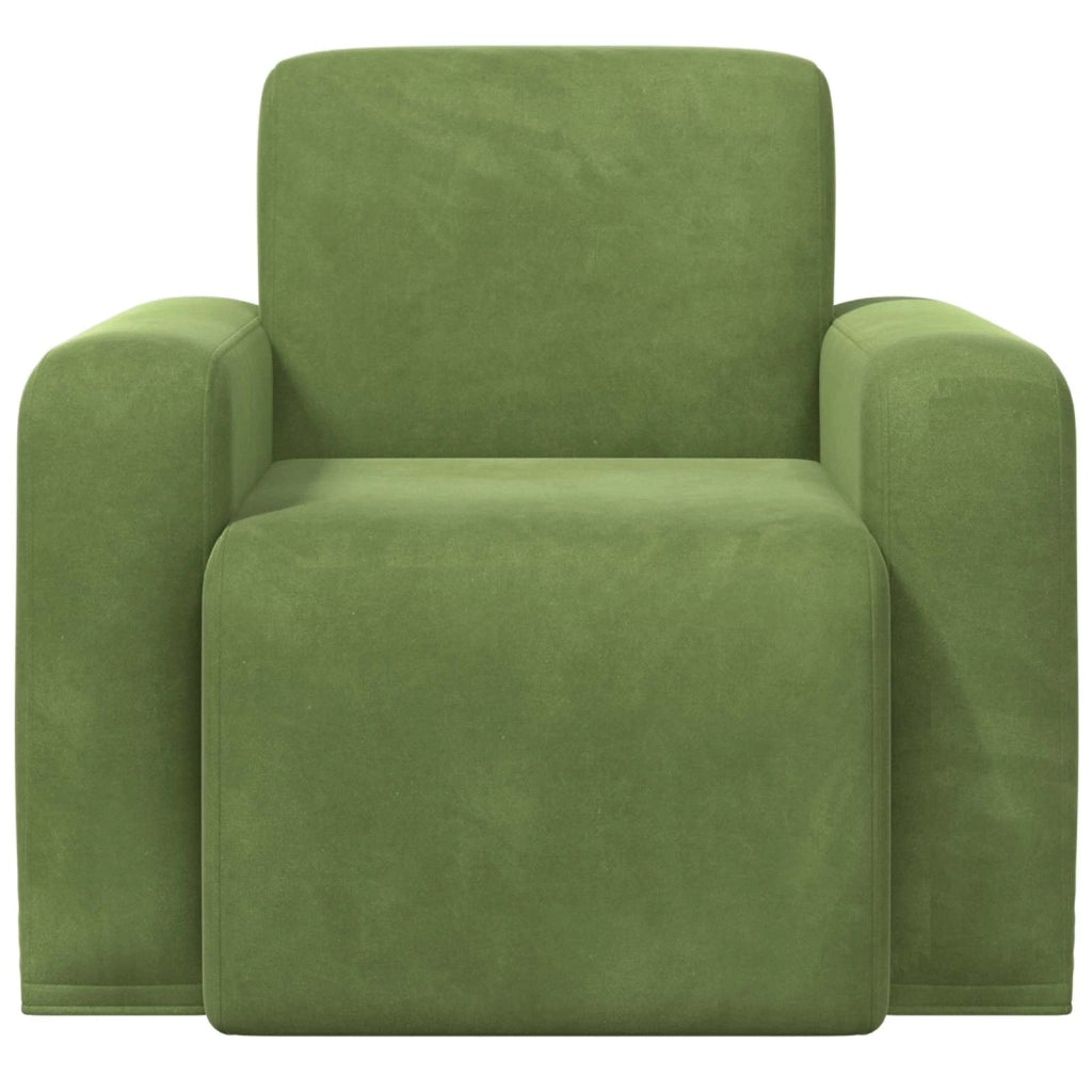 Poltrona Verde chiaro Velluto (V) 42042432
