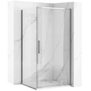 Cabina Doccia Rea Rapid Swing Chrom 120x80