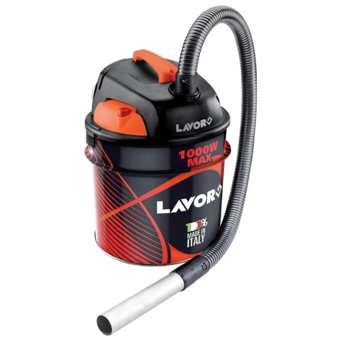LAVOR 8.245.0010 Ashley 901 Aspiracenere Elettrico 18 L 1000 W 800 AW colore Nero Arancione
