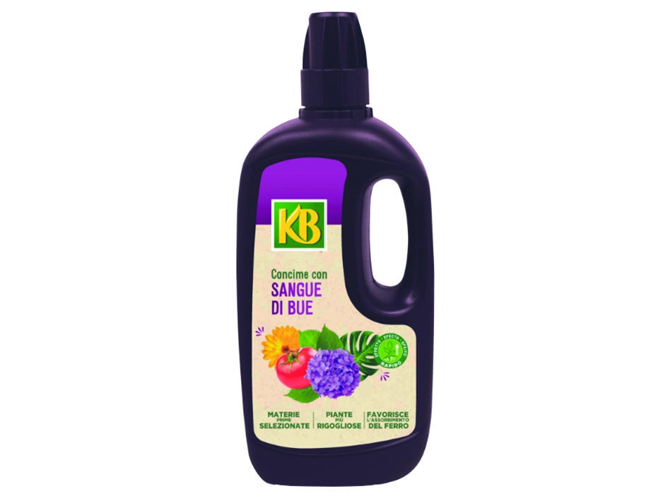 CONCIME LIQUIDO SANGUE DI BUE- - lt.1 - 3 pezzi KB