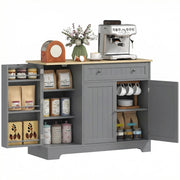 Armadio da cucina ¨C zephmum ¨C grigio 105x40x83