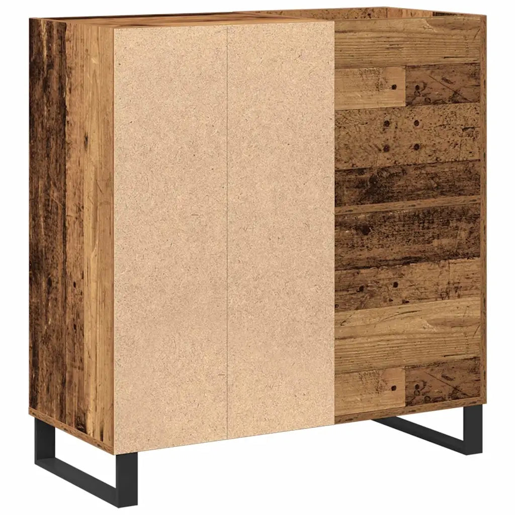 Mobile porta vinili Legno vecchio 84,5 x 38 x 89 cm 862914