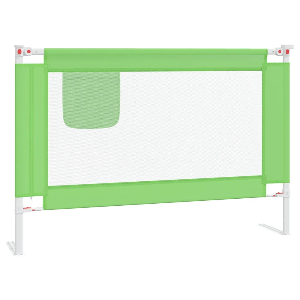 Sponda Letto di Sicurezza per Bambini Verde 100x25 cm Tessuto cod mxl 68577