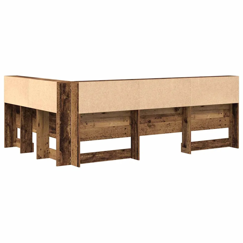 Testata contenitore Legno vecchio 207,5 x 137,5 x 76,5 cm 3335539