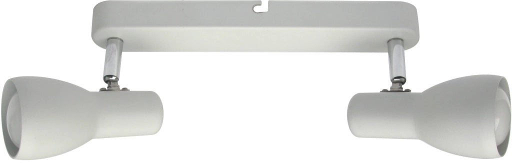 Plafoniera spot Candellux Picardo bianca 2xE14 36cm