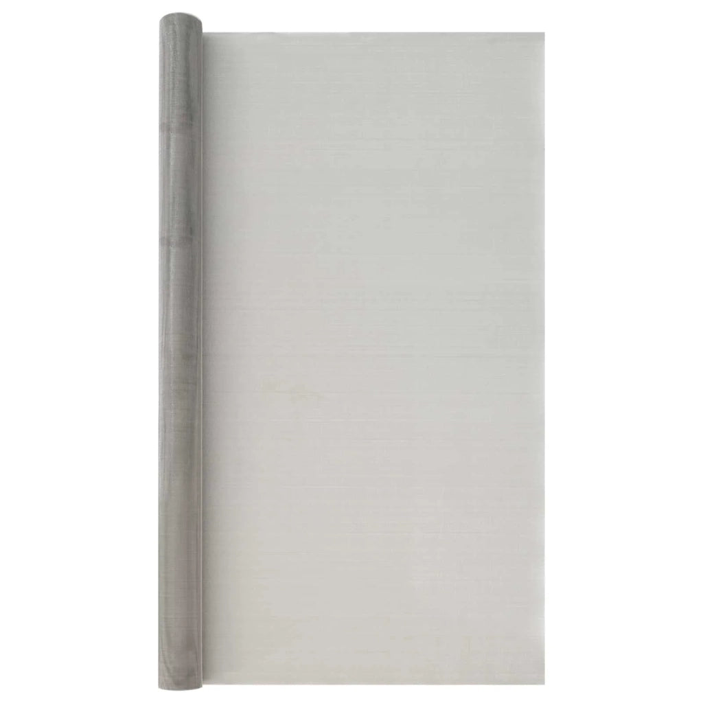Rete per schermatura 120 x 2000 cm 30 Mesh Argento 42039562