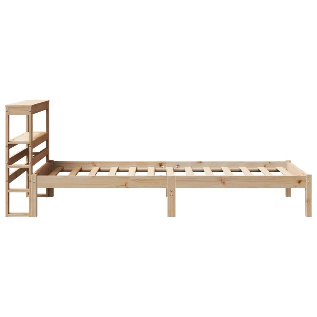 Letto senza Materasso 75x190 cm in Legno Massello Pino 3305706