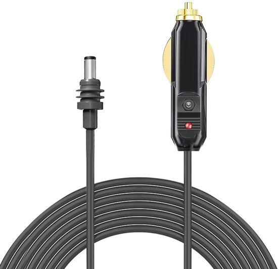 Autolader Universale - Cavo di alimentazione - Plug e Play - 10M - Adatto per Auto Camionato Auto - Connesione universale