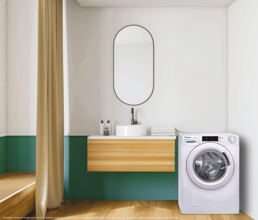 Candy Smart CSS129TW4-11 lavatrice Caricamento frontale 9 kg 1200 Giri/min Bianco