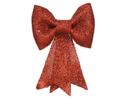 Fiocco di glitter rosso 31x40cm