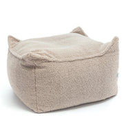 Maxi Pouf Nila in tessuto Bouclè - Sfoderabile