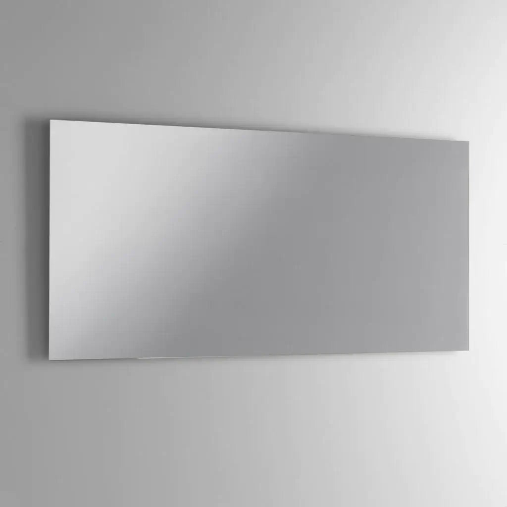 Composizione Mobile Bagno 90cm Sospeso Due Cassetti e Specchio Con Lampada - Grigio Londra