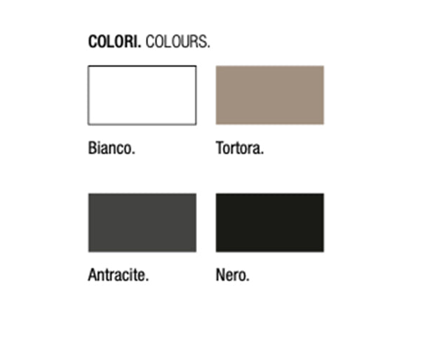 Set 4 sedie bianche di design da giardino Bianco, ZZNLF6050